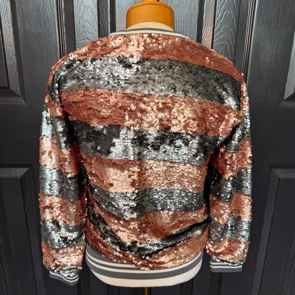 MOLO SIZE 164 Sequin Sweatshirt Size 14 US - Picture 7 of 8